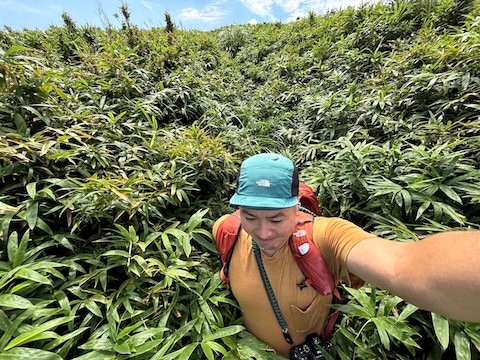 笹藪を抜けたら、そこは天国のゆる山だっ？！